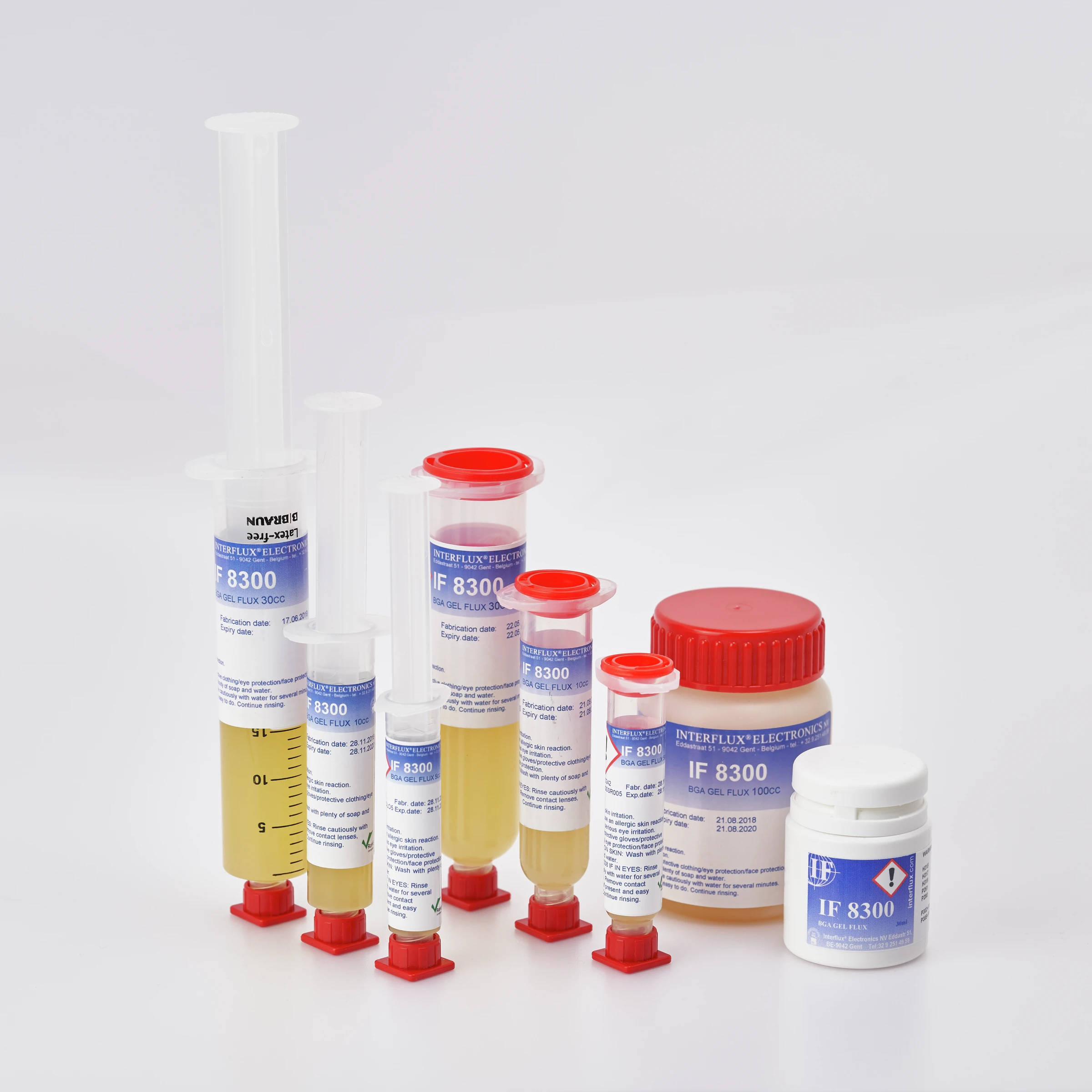 IF 8300 Low residue tacky gel flux – Interflux Electronics