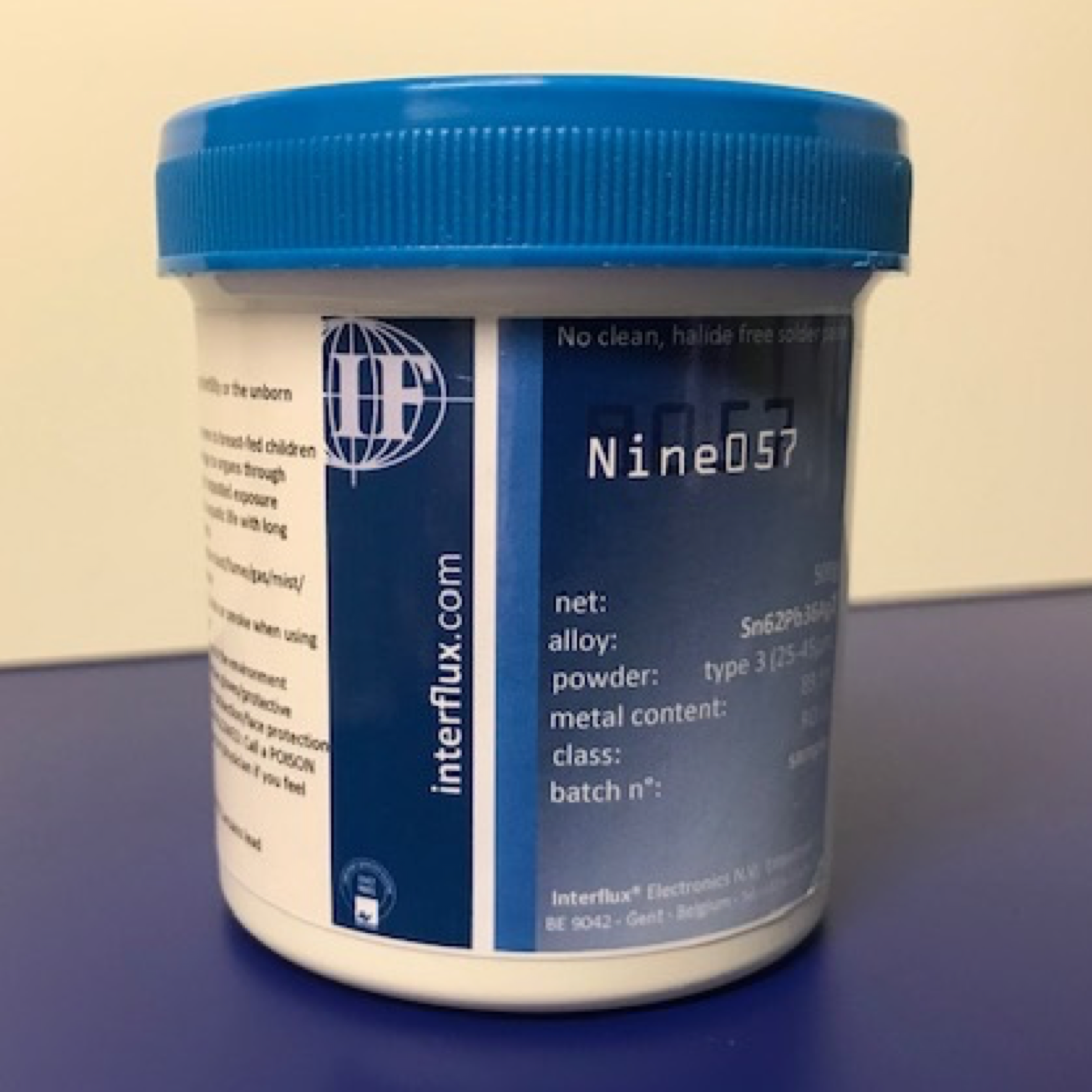 IF 9057 lead-free solder paste – Interflux Electronics