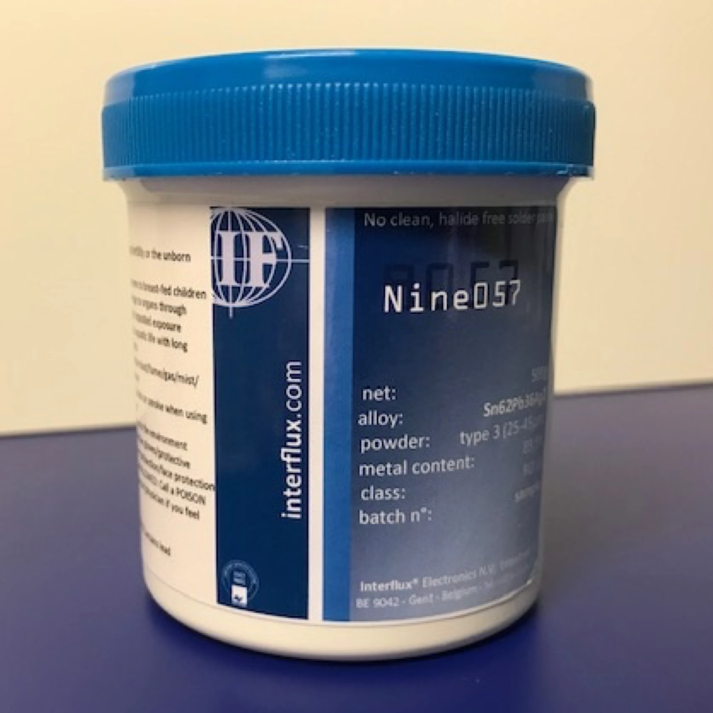 IF 9057 lead-free solder paste – Interflux Electronics