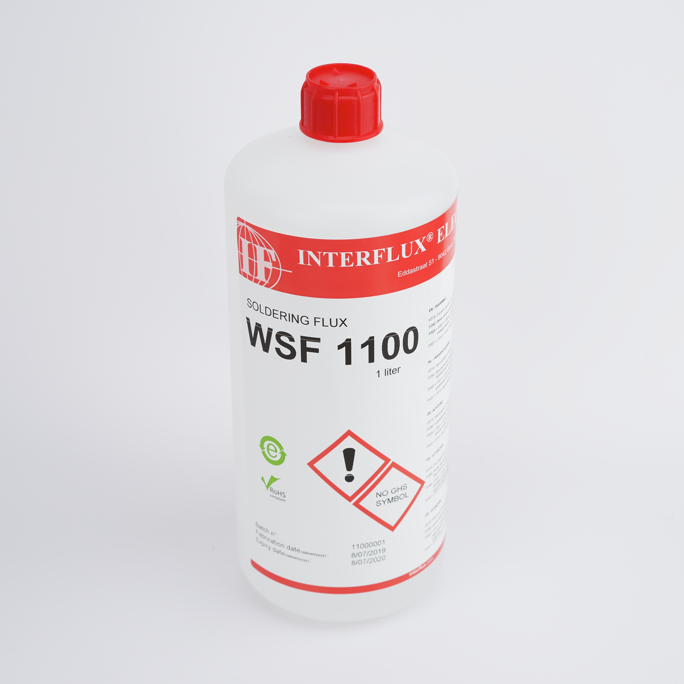 WSF 1100 Water soluble soldering flux – Interflux Electronics